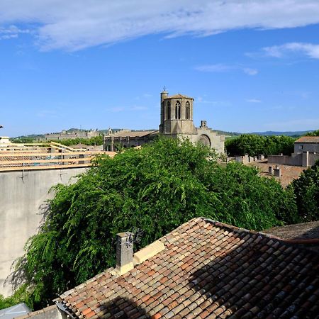 Mon Toit Carcassonnais •Hypercentre •Terrasse •Vue Appartement Carcassonne Buitenkant foto